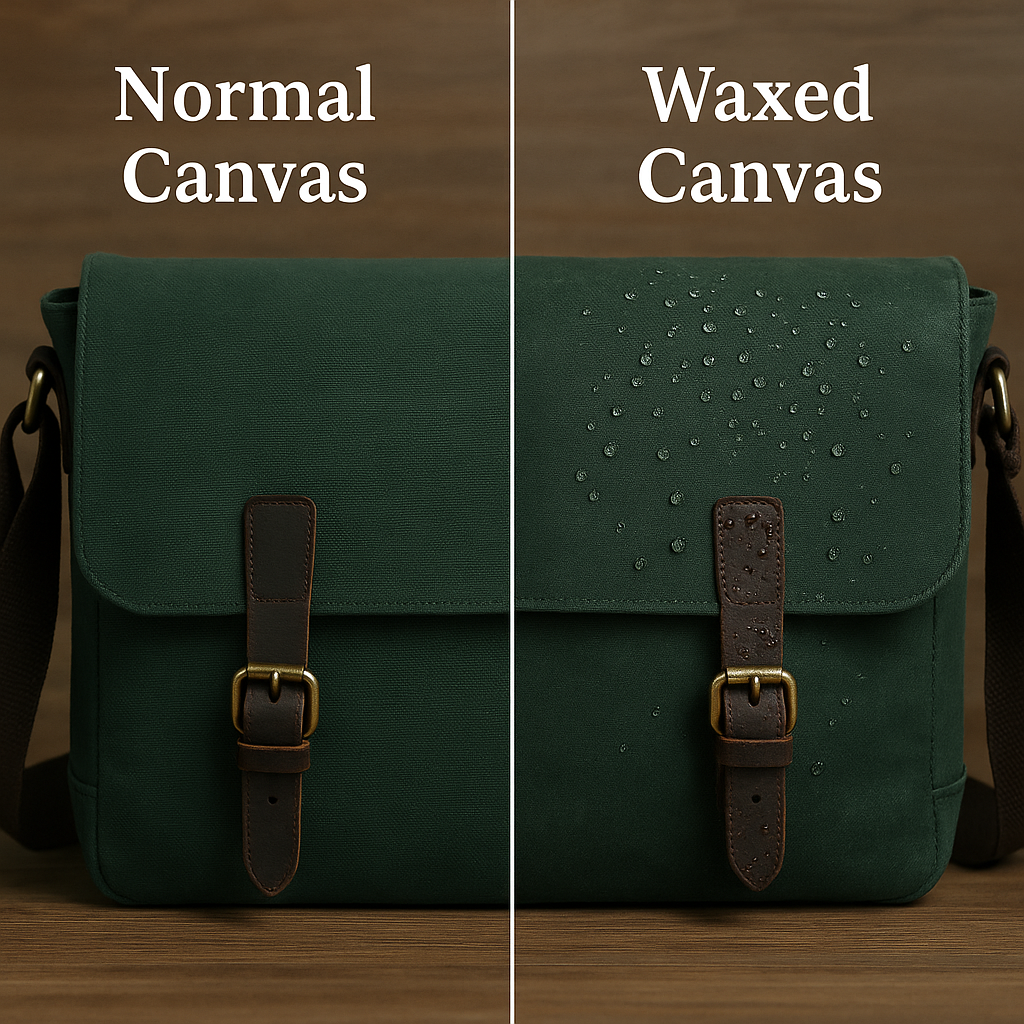 Waxed Canvas vs. Regular Canvas: Key Differences & Benefits - MiamiLeathers.com
