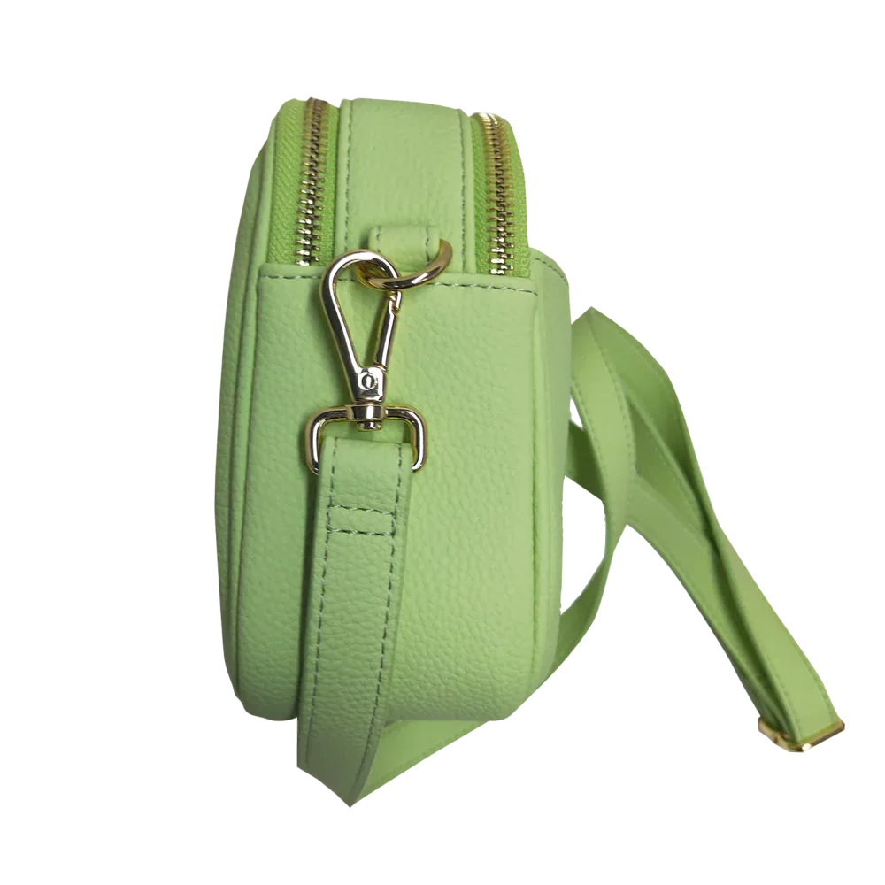 Genuine Leather Double Zipper Crossbody Luggage & Bags bag Best Saler black leather crossbody bag black leather crossbody purse cross body leather bag cross shoulder purse Crossbody crossbody bags with thick strap Leather leather crossbody bag leather crossbody purse presale small leather crossbody bag small leather crossbody purse soft leather crossbody bag special deal vt women leather