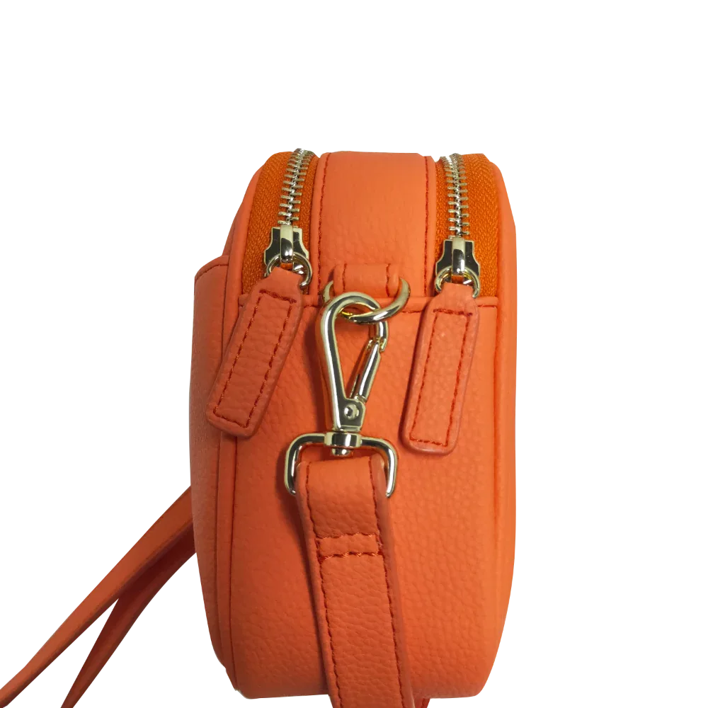 Genuine Leather Double Zipper Crossbody Luggage & Bags bag Best Saler black leather crossbody bag black leather crossbody purse cross body leather bag cross shoulder purse Crossbody crossbody bags with thick strap Leather leather crossbody bag leather crossbody purse presale small leather crossbody bag small leather crossbody purse soft leather crossbody bag special deal vt women leather