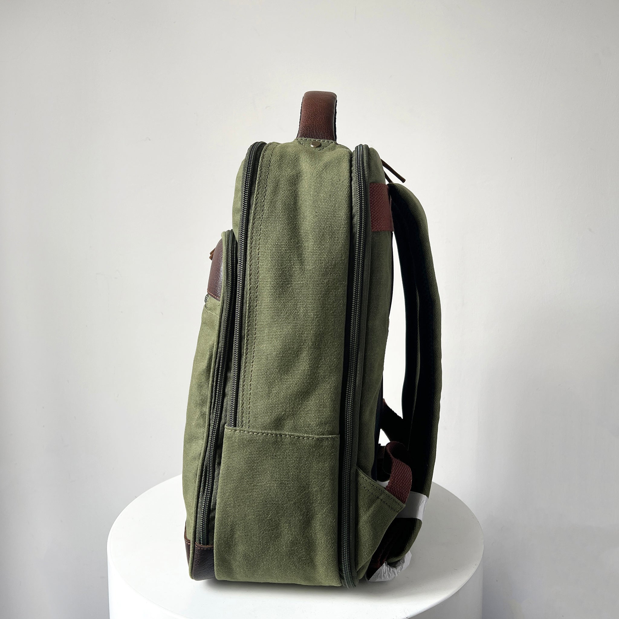 Best backpack, canvas & leather backpack