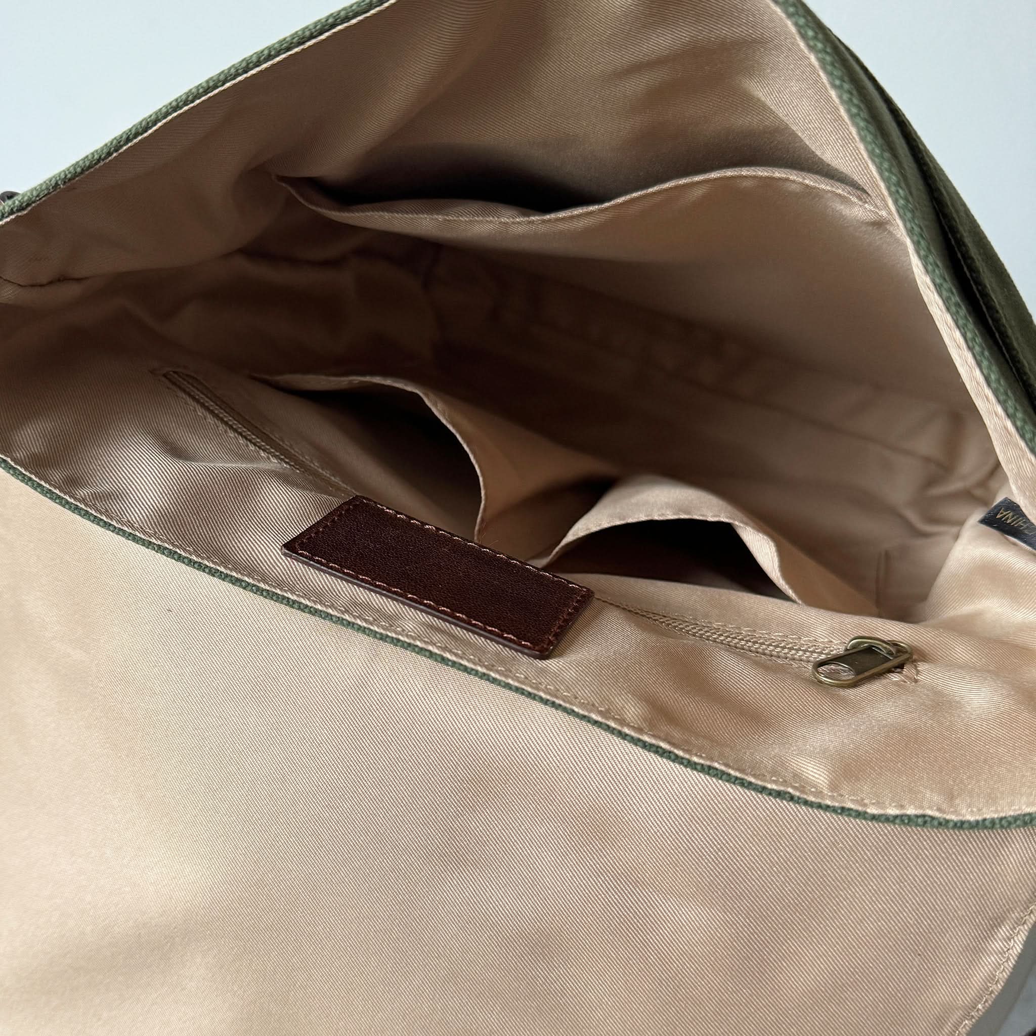 Messenger Bags, Maxwell Leather/Waxed Canvas Messenger Bags - MiamiLeathers.com