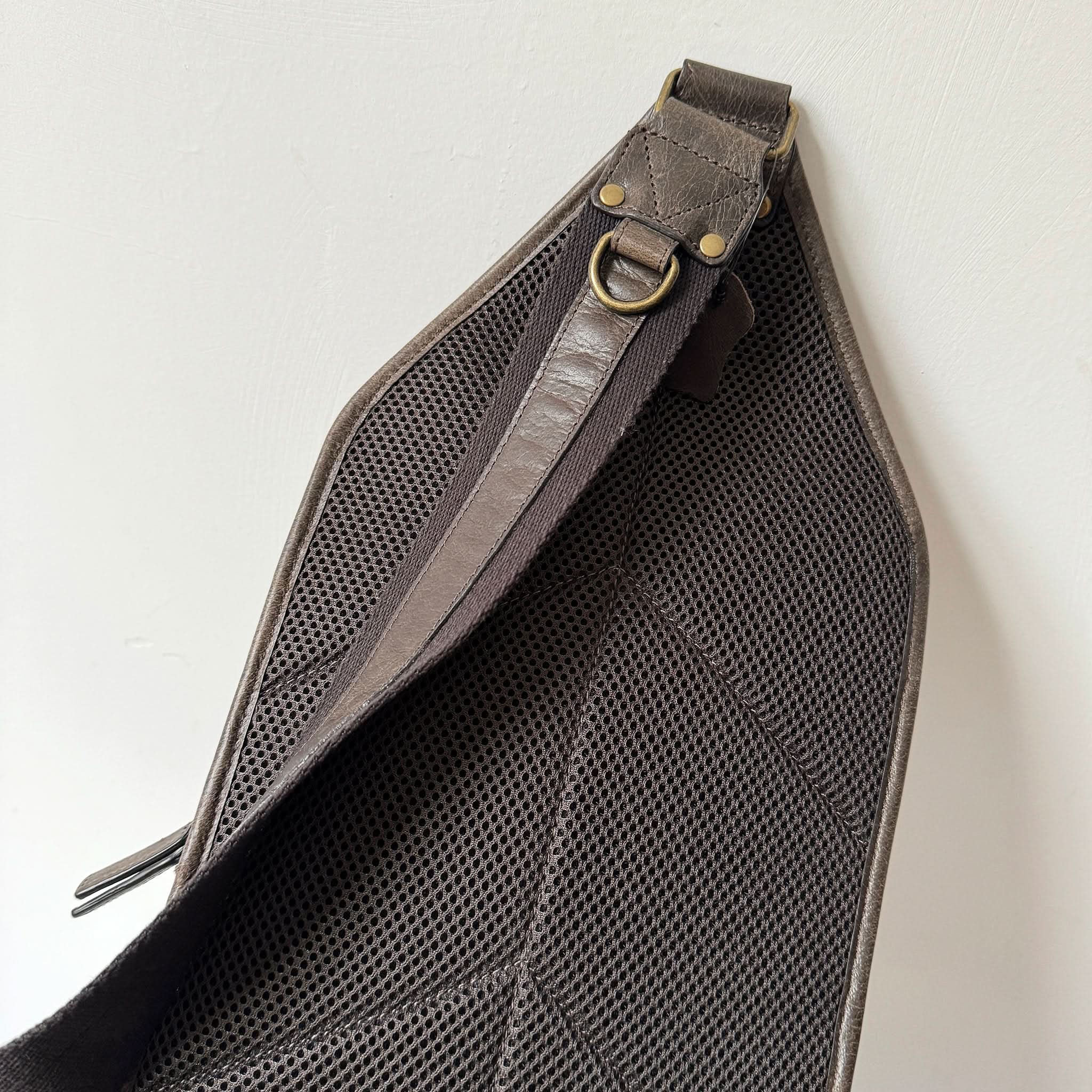 Small Travel Bag, Crazy Horse Sling Crossbody Leather Bag, Crossbody Leather Bag