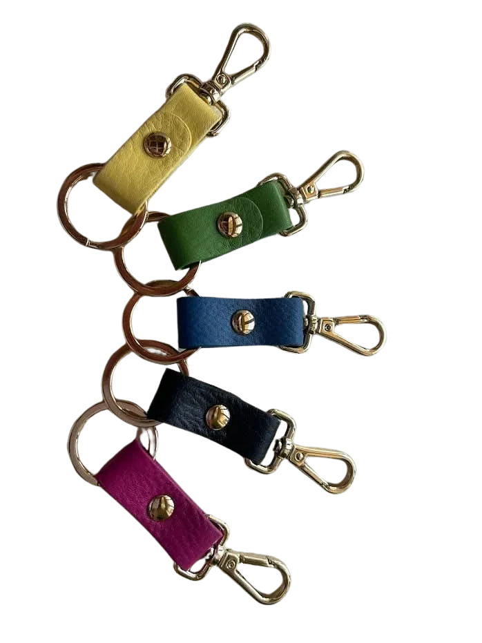Keychain, Sophia Leather Key Ring Accessories Leather accessories women women leather