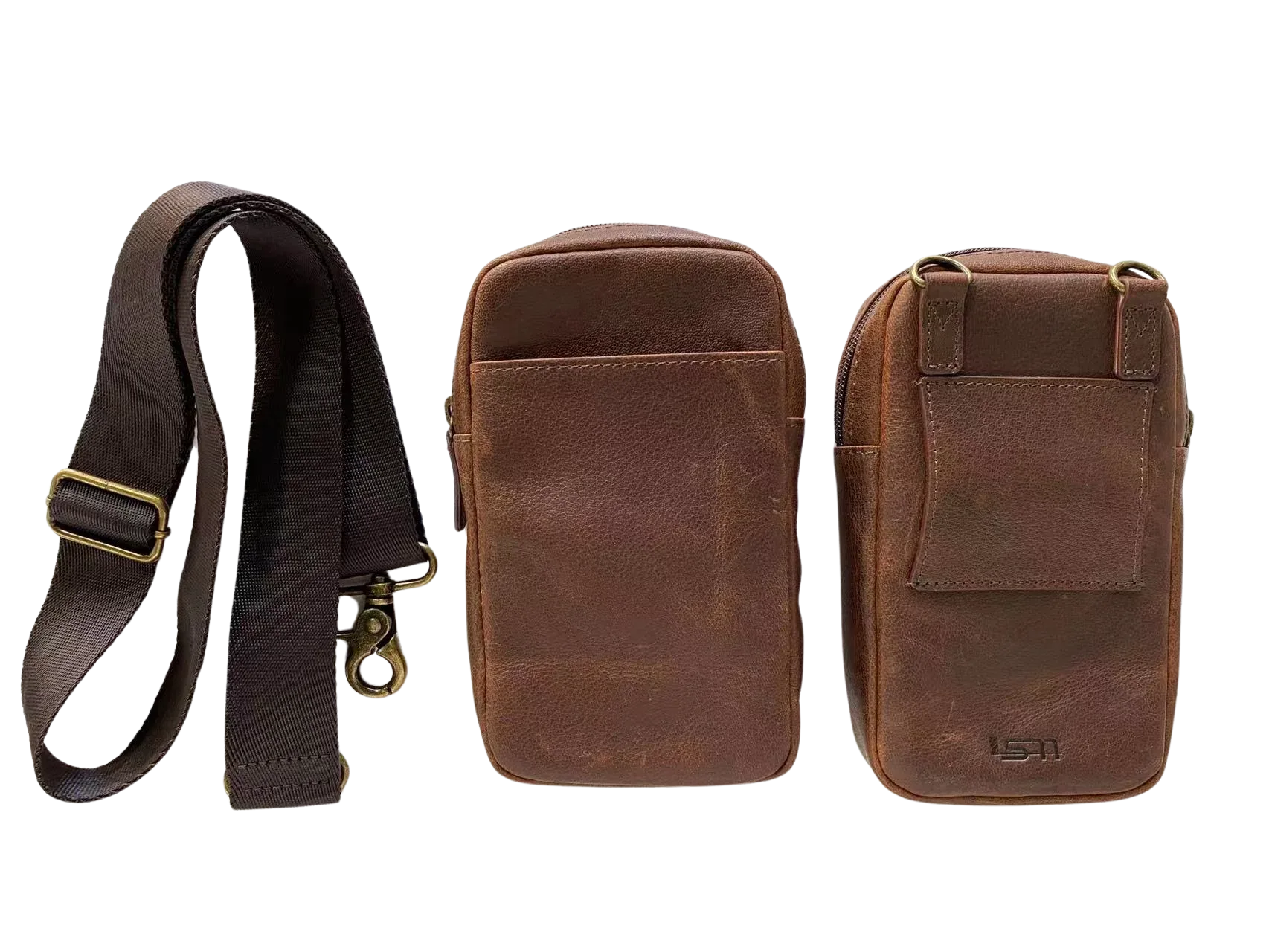 Cambridge Full-Grain Leather Crossbody Phone Bag Luggage & Bags Cambridge Leather Leather Leather accessories vt
