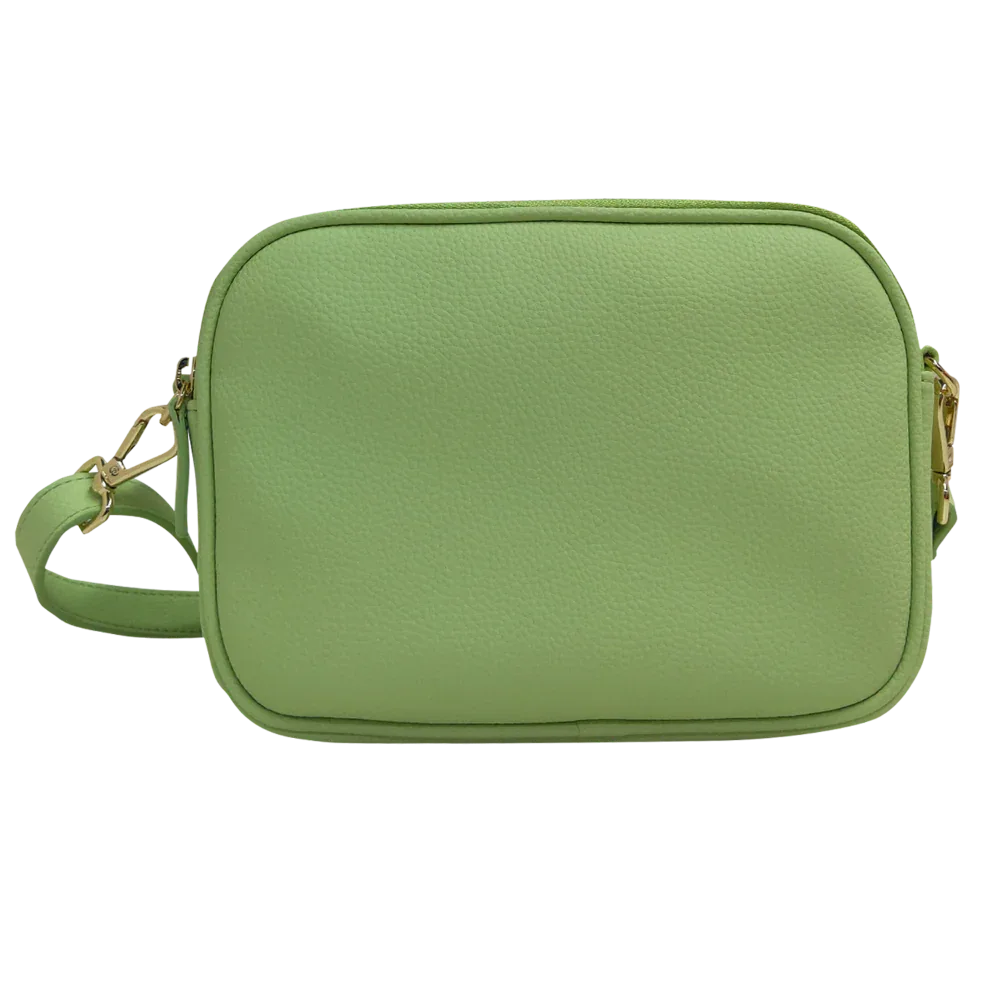 Genuine Leather Double Zipper Crossbody Luggage & Bags bag Best Saler black leather crossbody bag black leather crossbody purse cross body leather bag cross shoulder purse Crossbody crossbody bags with thick strap Leather leather crossbody bag leather crossbody purse presale small leather crossbody bag small leather crossbody purse soft leather crossbody bag special deal vt women leather
