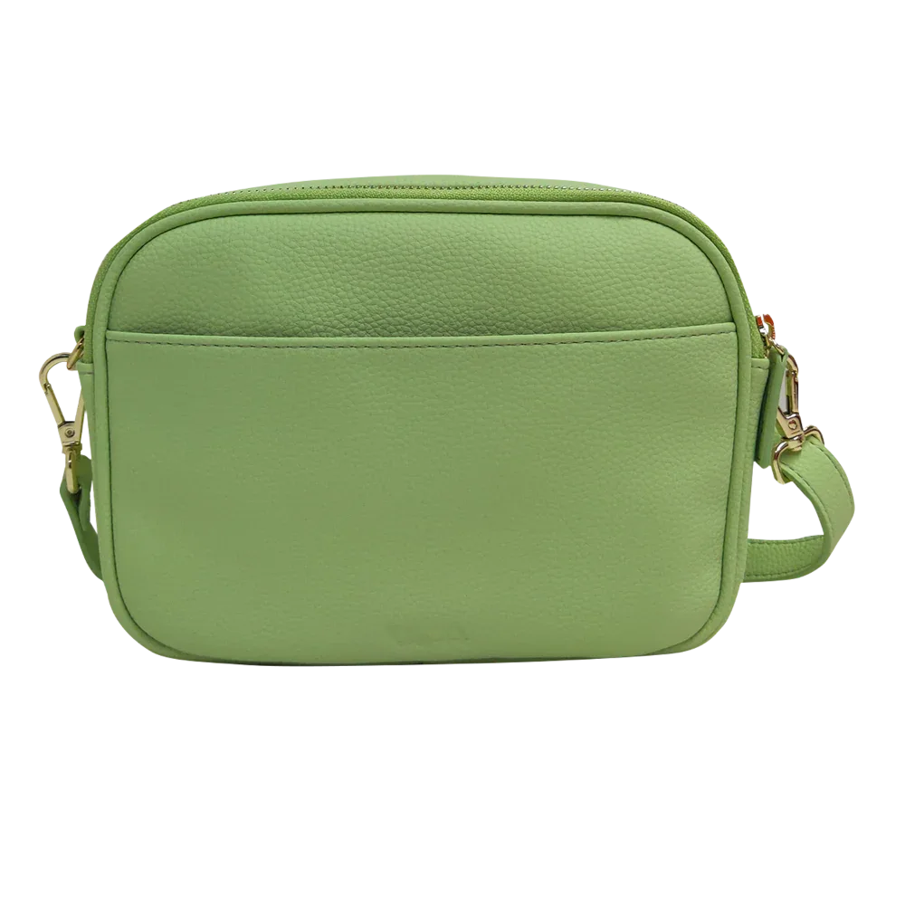 Genuine Leather Double Zipper Crossbody Luggage & Bags bag Best Saler black leather crossbody bag black leather crossbody purse cross body leather bag cross shoulder purse Crossbody crossbody bags with thick strap Leather leather crossbody bag leather crossbody purse presale small leather crossbody bag small leather crossbody purse soft leather crossbody bag special deal vt women leather