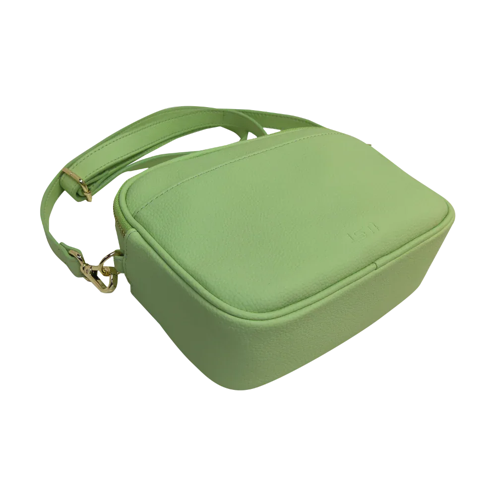 Genuine Leather Double Zipper Crossbody Luggage & Bags bag Best Saler black leather crossbody bag black leather crossbody purse cross body leather bag cross shoulder purse Crossbody crossbody bags with thick strap Leather leather crossbody bag leather crossbody purse presale small leather crossbody bag small leather crossbody purse soft leather crossbody bag special deal vt women leather