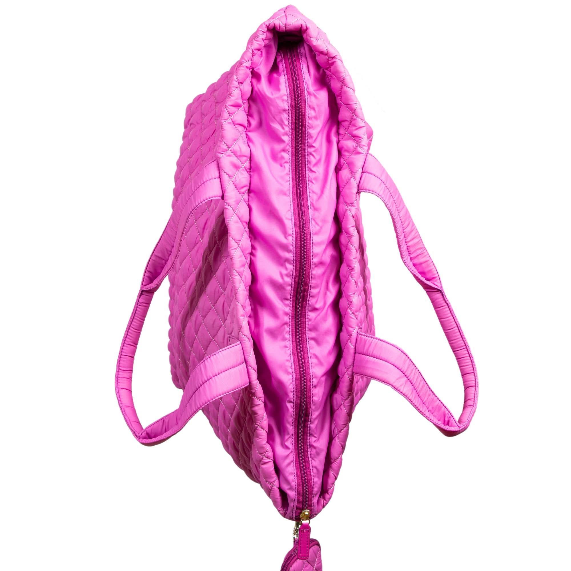 Alyssa Jumbo Quilted Nylon Tote – Lightweight, Spacious & Travel-Ready Luggage & Bags Alyssa Nylon bag Best Saler tote woman bag