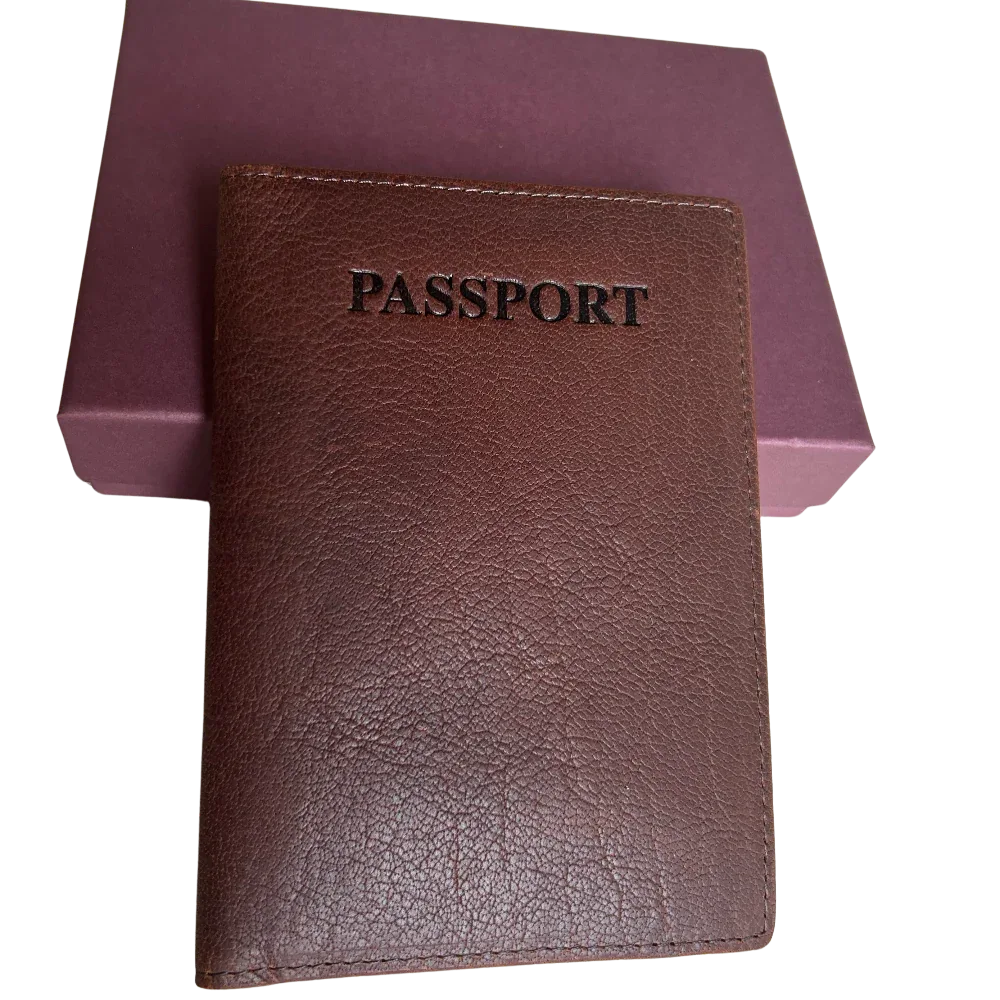 Cambridge Leather Passport Cover, Leather Wallet- Travel Wallet Luggage & Bags Cambridge Leather Earring Genuine Leather Leather Wallet Leather Wallets Man Accessories special deal Top Grain vt Wallet