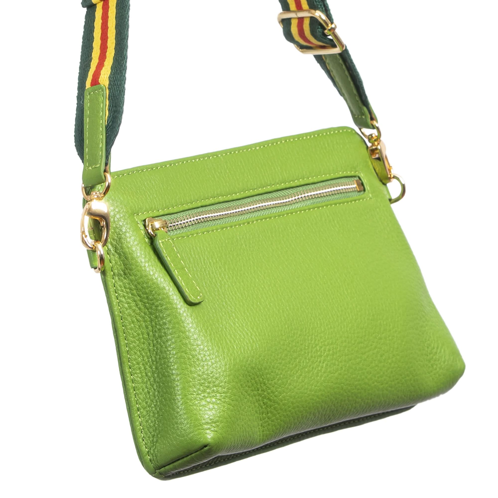 Sophia Full Grain Convertible Belt Bag Crossbody (Waist Bag) - MiamiLeathers.com