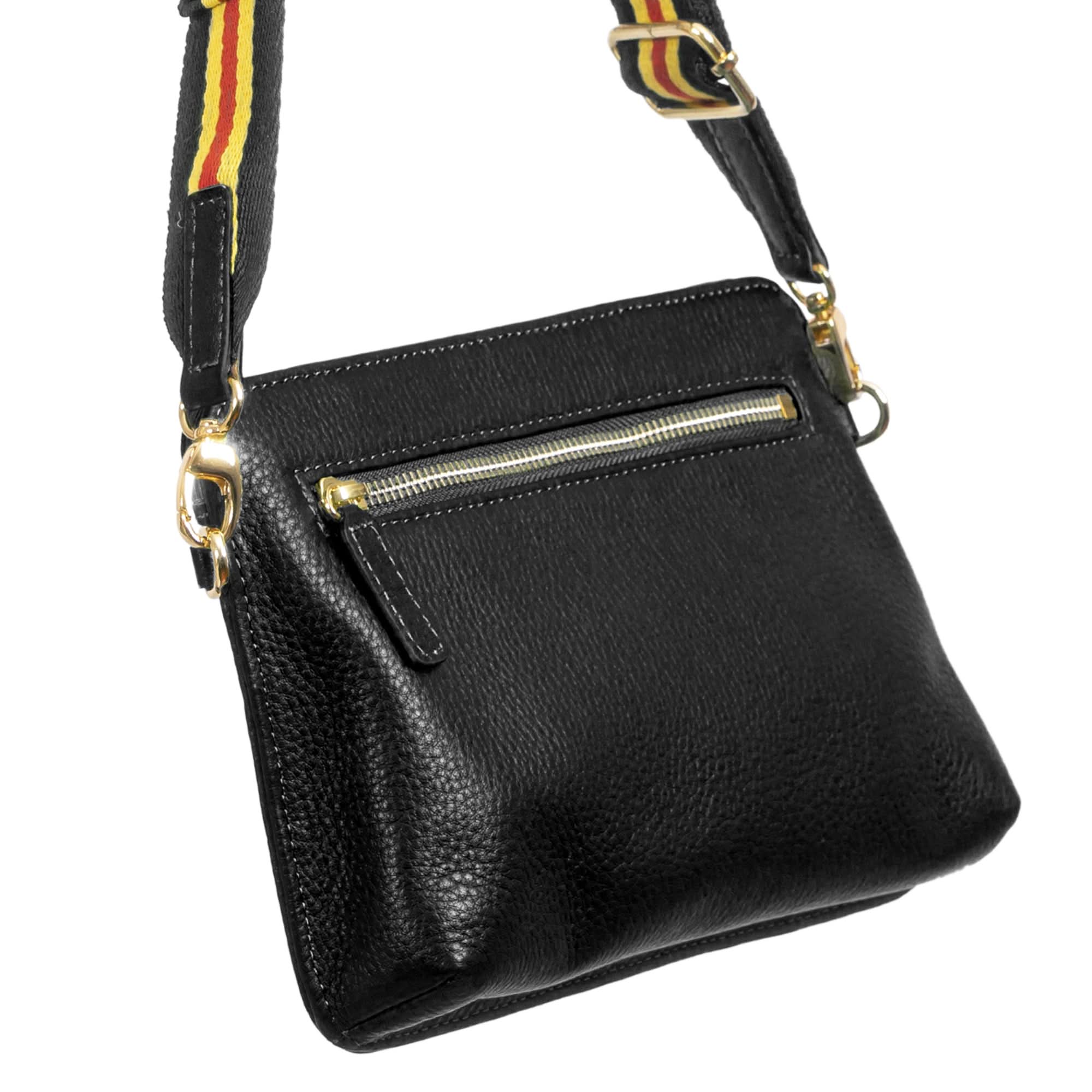 Sophia Full Grain Convertible Belt Bag Crossbody (Waist Bag) - MiamiLeathers.com