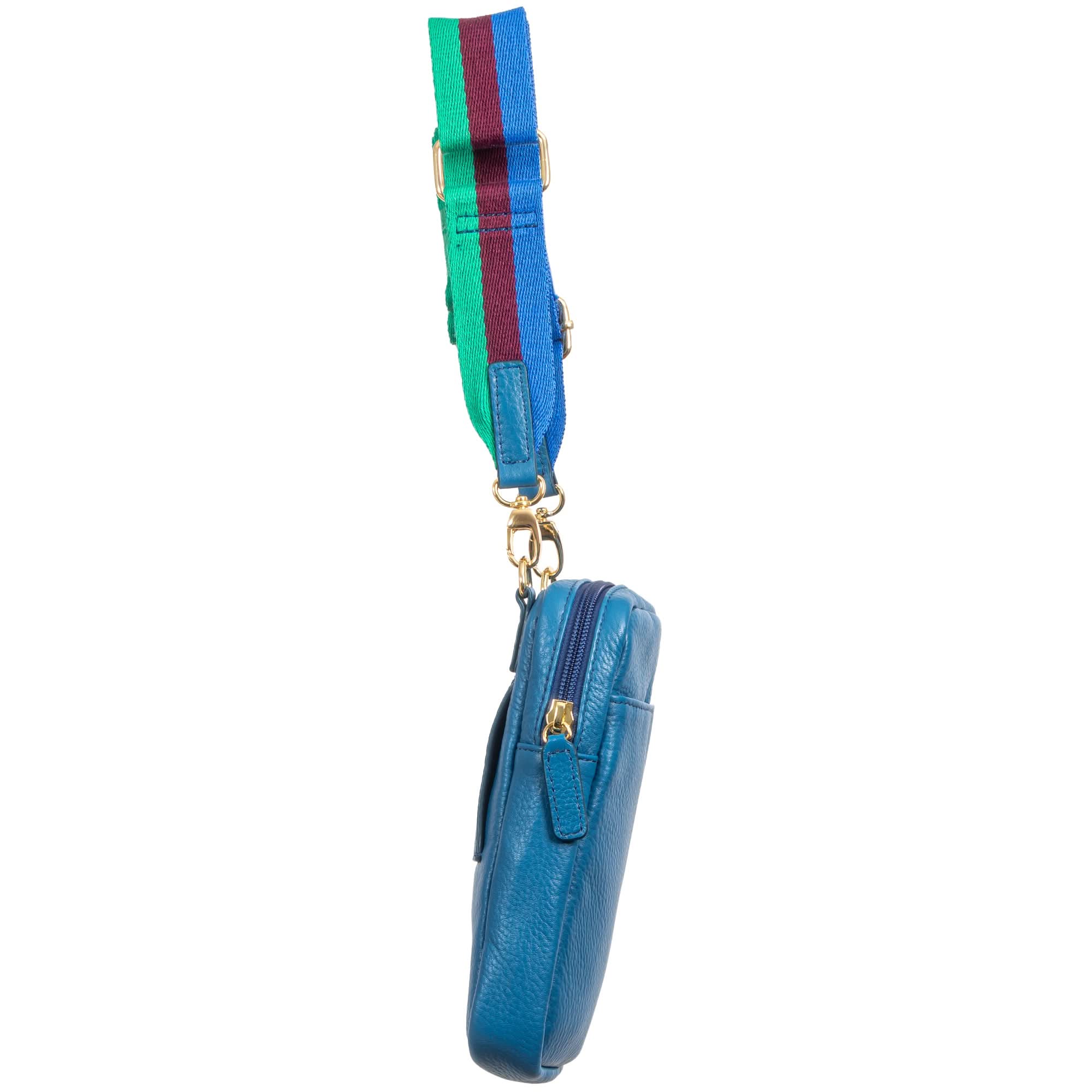 Sophia Full Grain Leather Phone Bag - MiamiLeathers.com