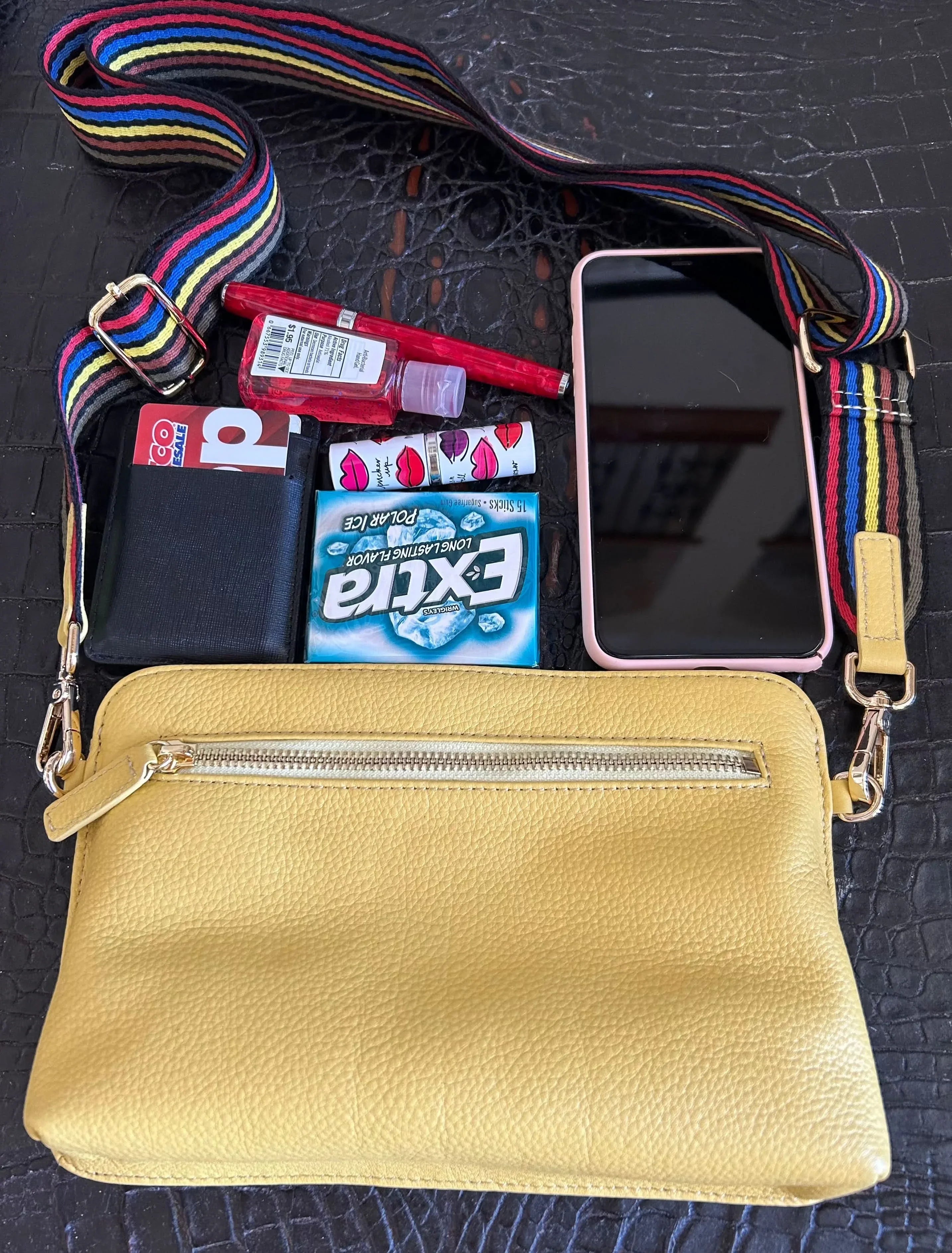 Sophia Full Grain Convertible Belt Bag Crossbody (Waist Bag) Luggage & Bags bag Crossbody Leather Leather accessories Sophia Leather Waist Bag