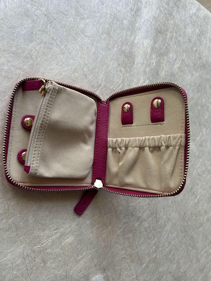 Sophia Full-Grain Leather Jewelry Storage Jewelry Storage Full Grain Leather Full Grain Leather Bags jewelry organizer Jewelry Storage Premium Genuine Leather small jewelry box Sophia Leather travel jewelry box travel jewelry organizer women