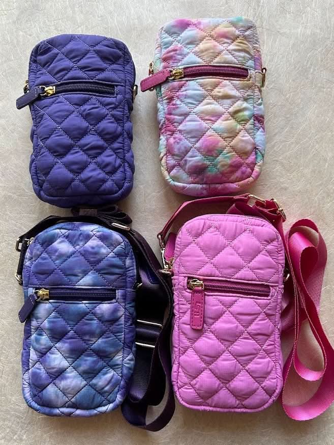 Alyssa Nylon Quilted Phone Case - MiamiLeathers.com