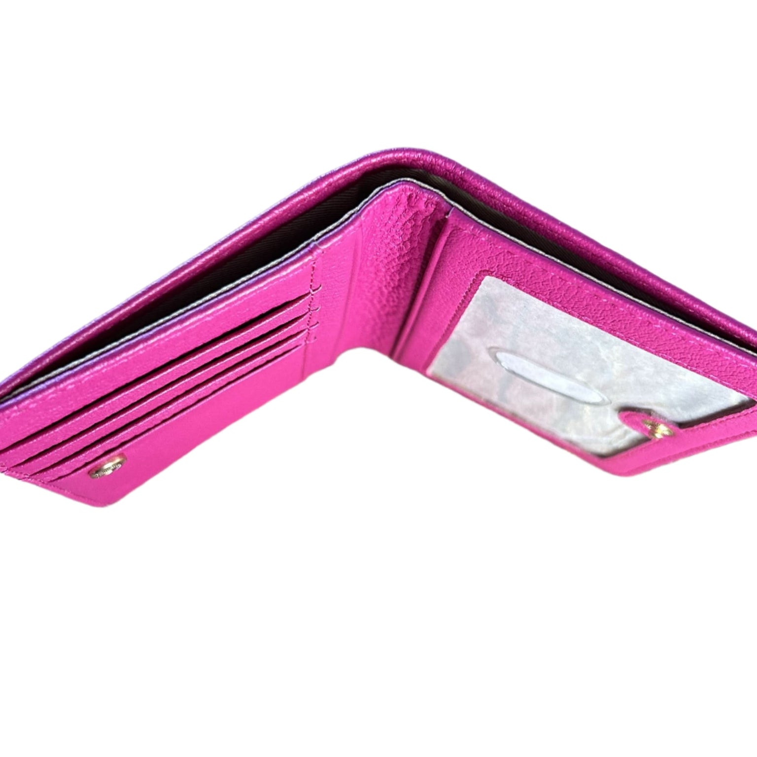 Leather Wallet, Sophia Full Grain Card Wallet - MiamiLeathers.com