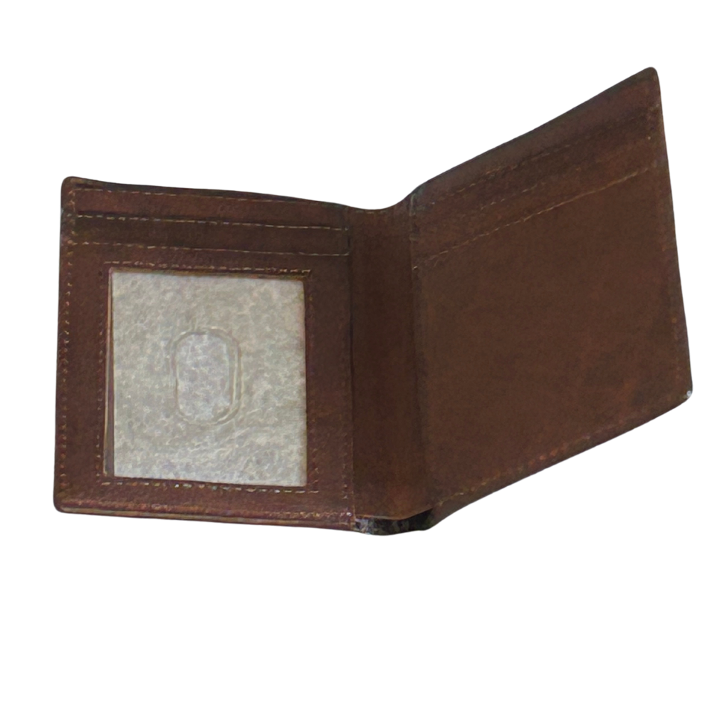 Leather wallet, full grain Leather wallet, bi-folder leather wallet