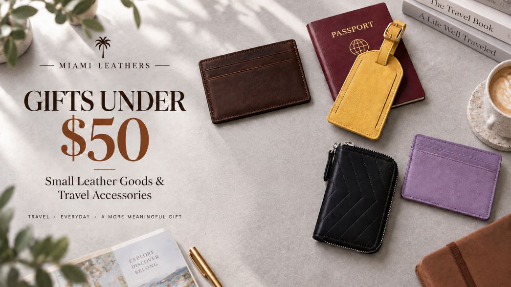 Small Leather Goods Under $50