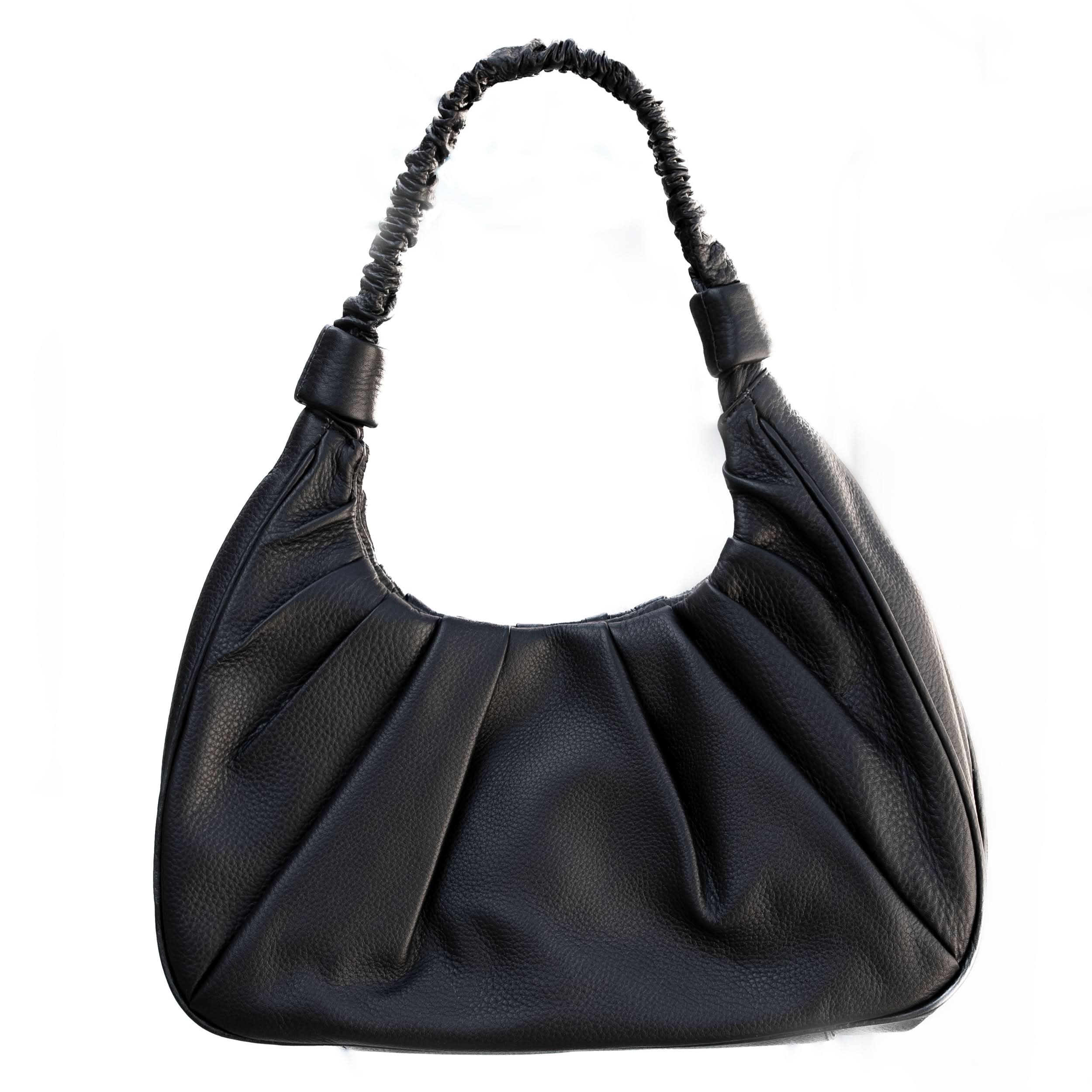 Leather hobo, leather shoulder bag, leather handbag, bag, fashion,
