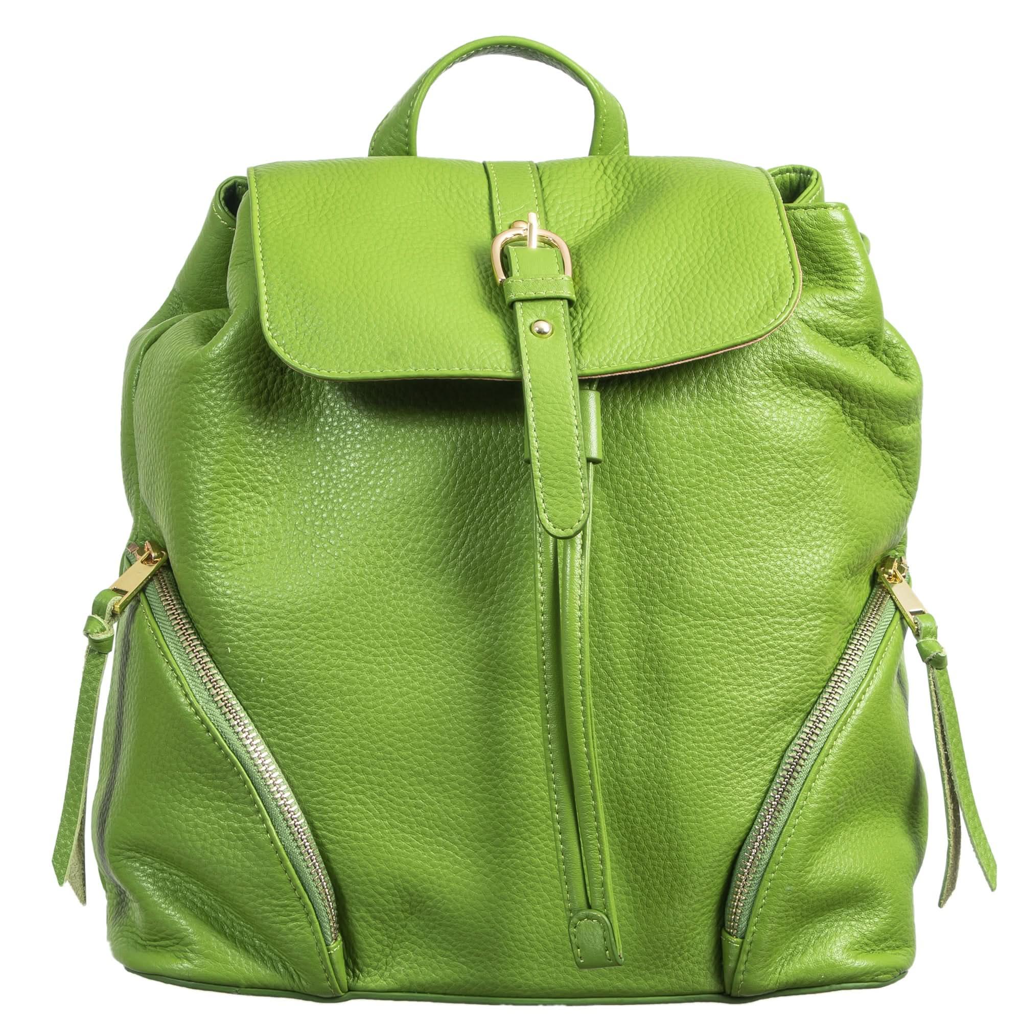 Sophia Full Grain Leather Backpack -- Womens Backpack - MiamiLeathers.com