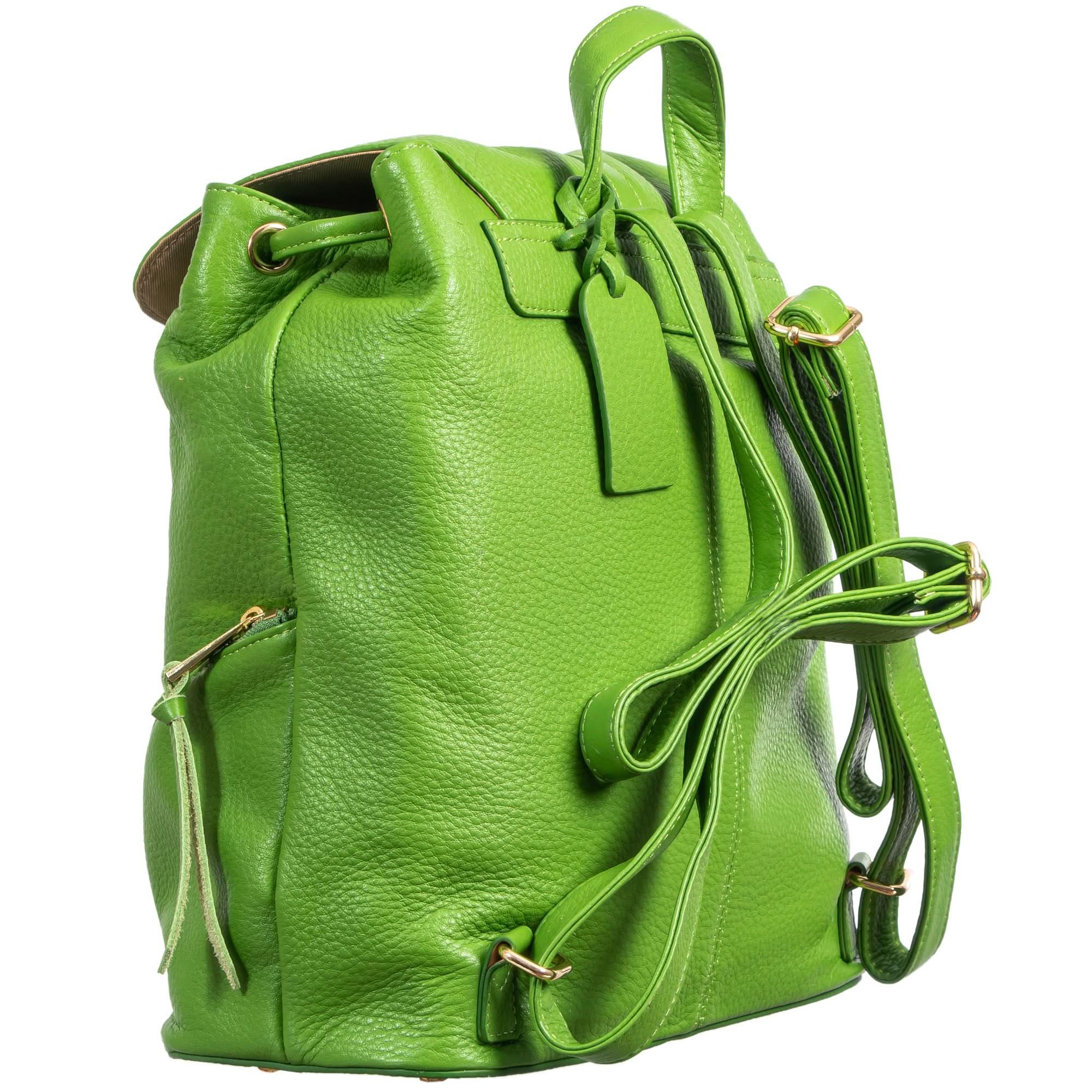Sophia Full Grain Leather Backpack -- Womens Backpack - MiamiLeathers.com