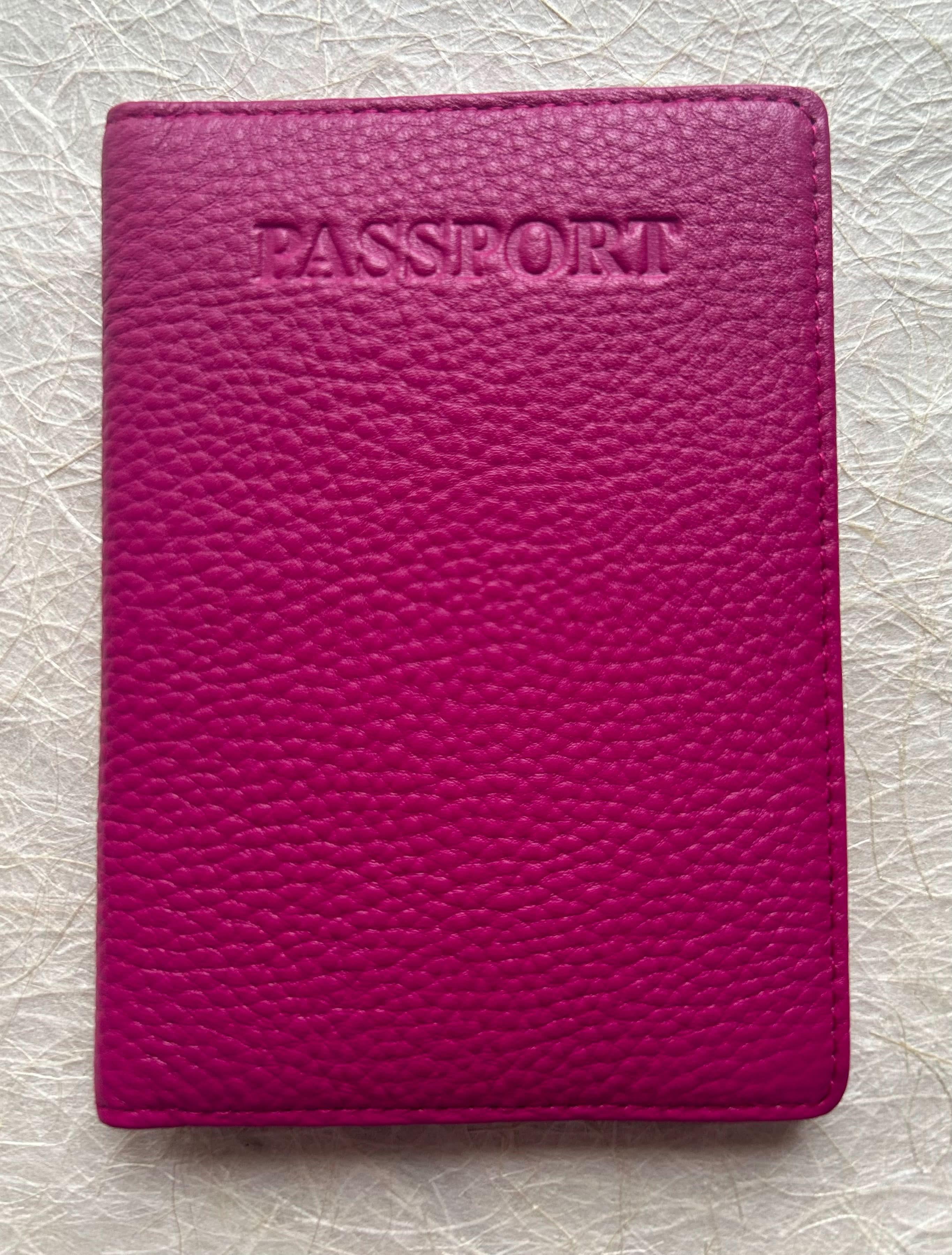 Sophia Full-Grain Leather Passport Cover with Card Slots & ID Window Leather Passport Cover card-slots full-grain-leather Leather leather-passport-cover Passport Passport Cover Sophia Leather travel-accessories vt