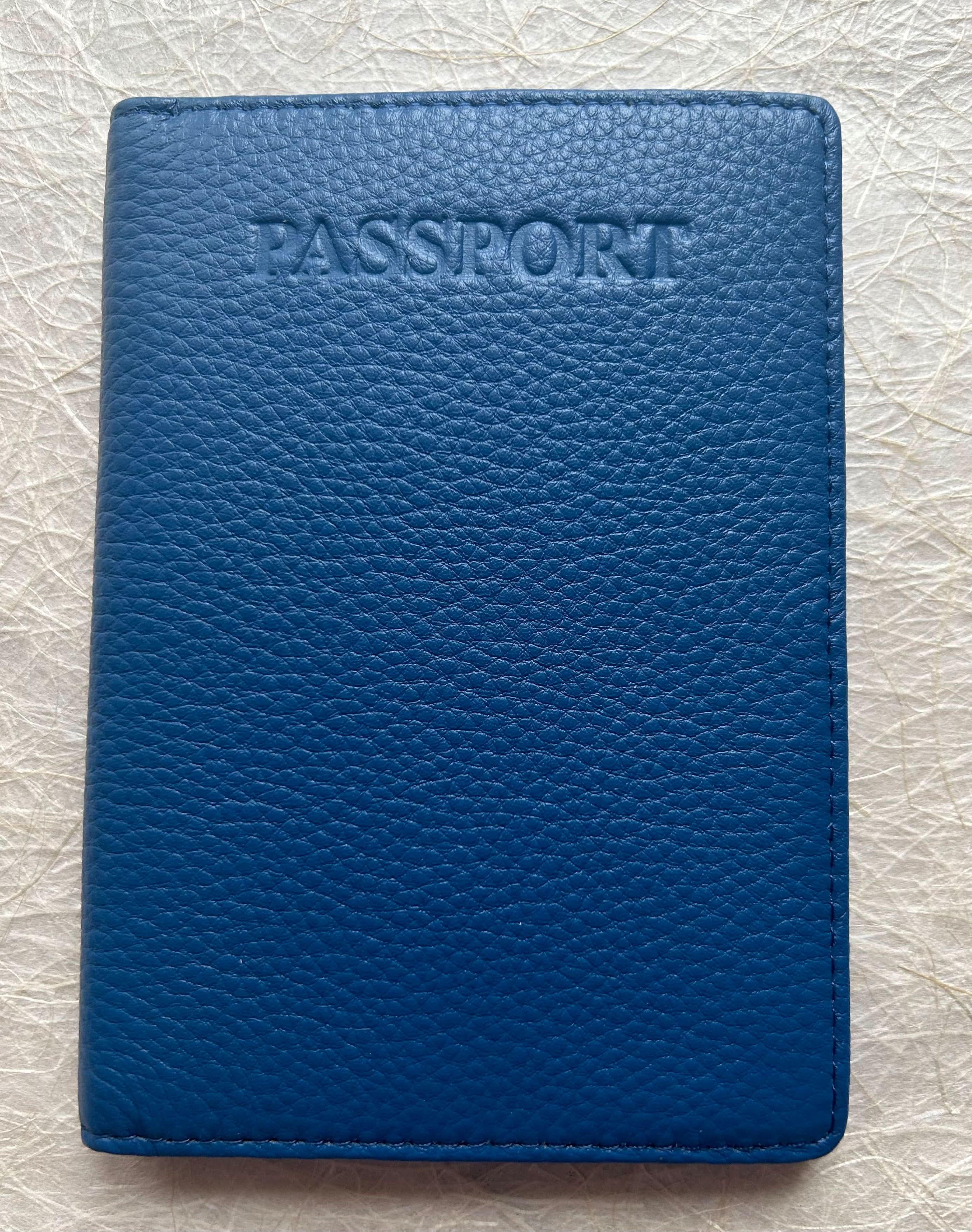 Sophia Full-Grain Leather Passport Cover with Card Slots & ID Window Leather Passport Cover card-slots full-grain-leather Leather leather-passport-cover Passport Passport Cover Sophia Leather travel-accessories vt
