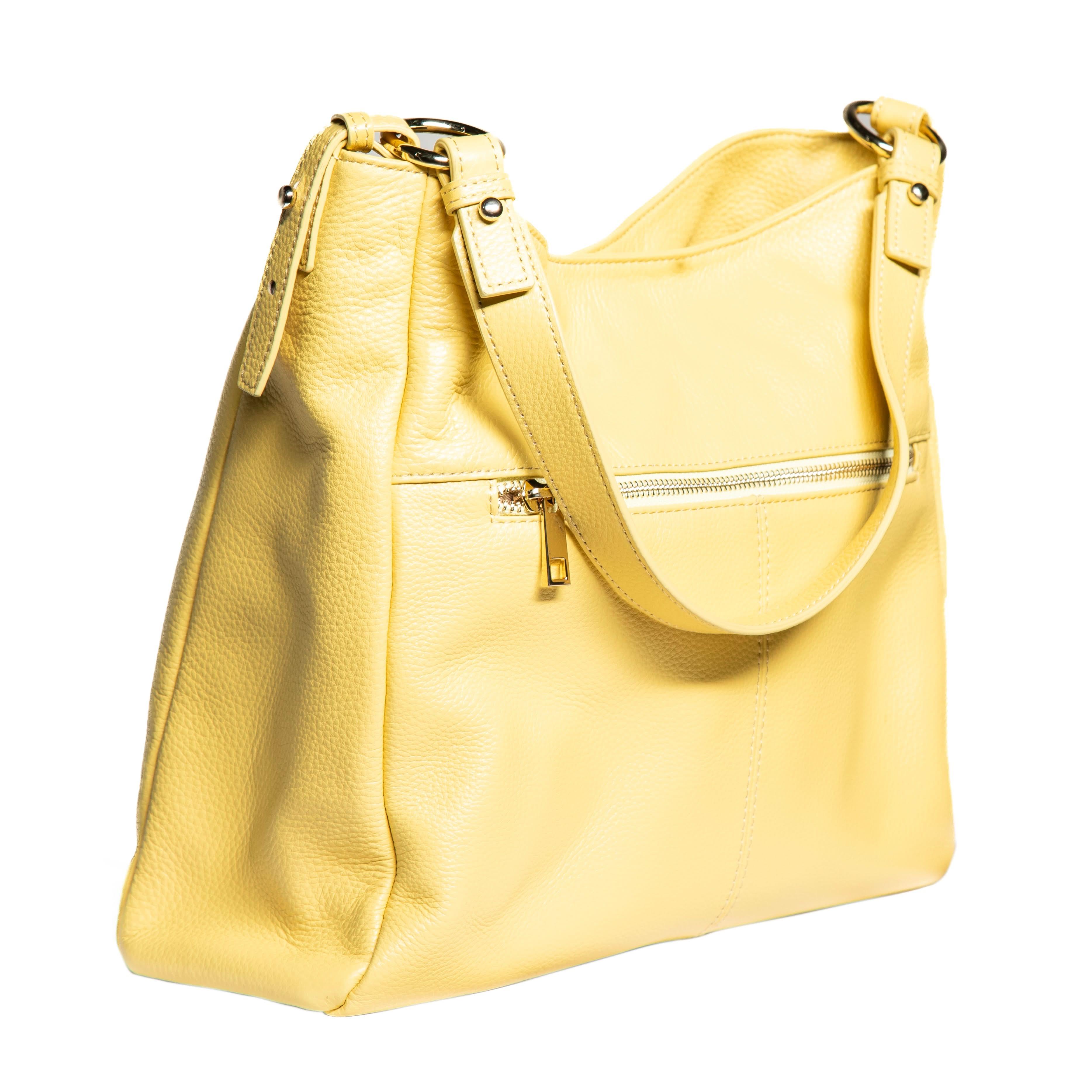 Sophia Soft Full-Grain Leather Hobo Best Seller bag Best Saler Hobo Leather Sophia Leather woman bag