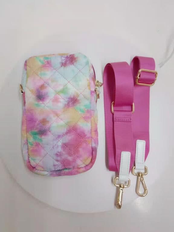 Alyssa Nylon Quilted Phone Case Luggage & Bags adjustable bracelet Alyssa Nylon Crossbody Leather accessories Phone Case vt