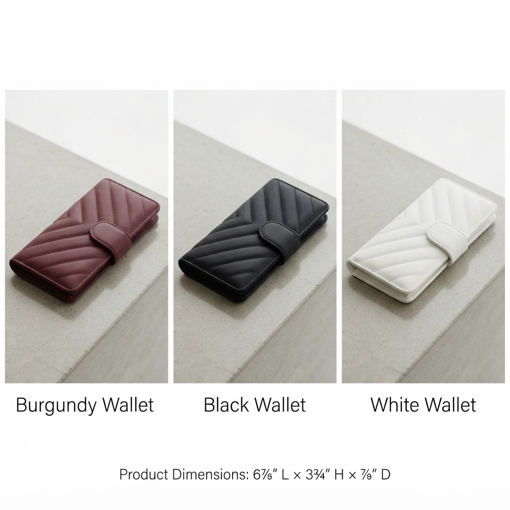 Soft New Zealand Lambskin Leather RFID Snap Wallet