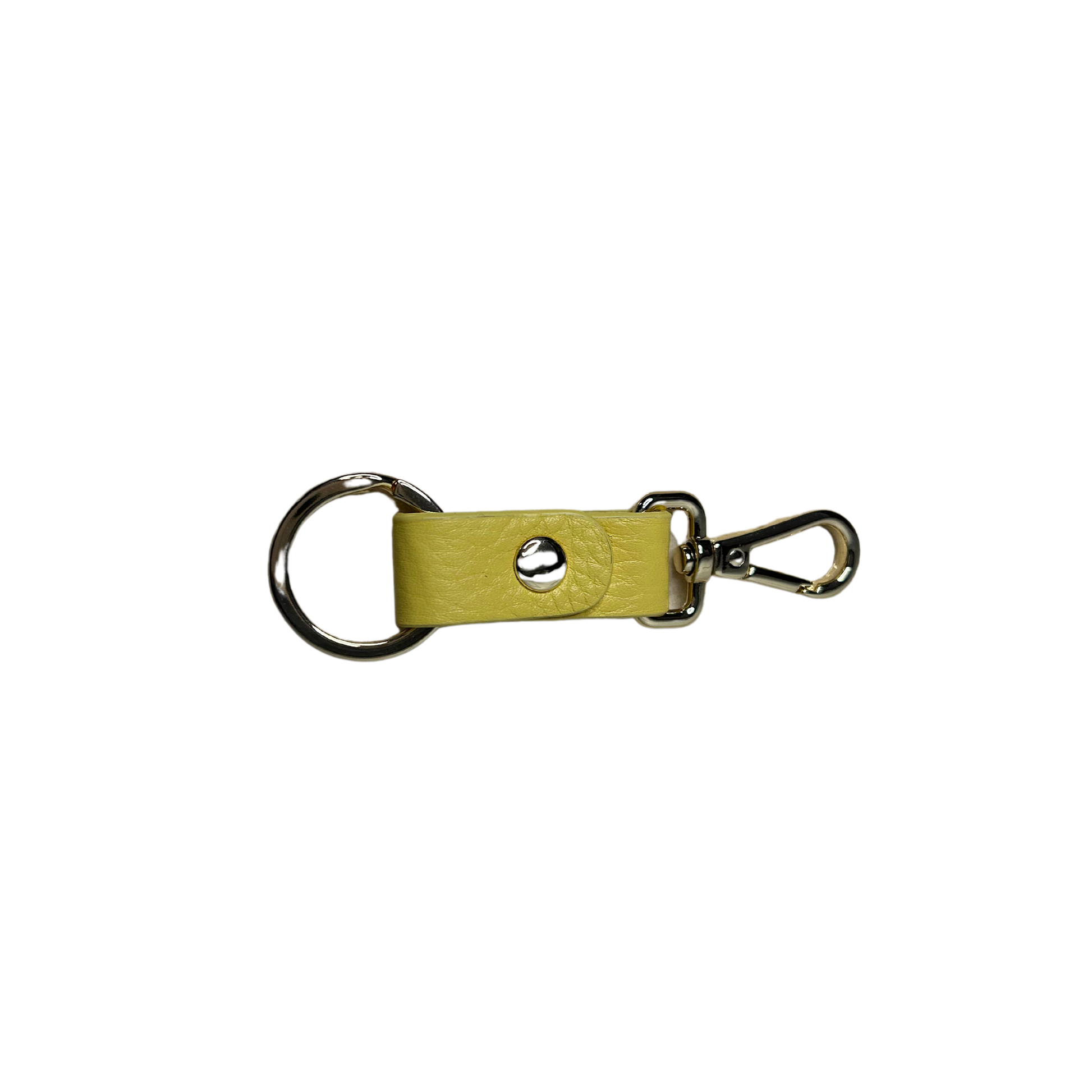 Leather keychain, key ring