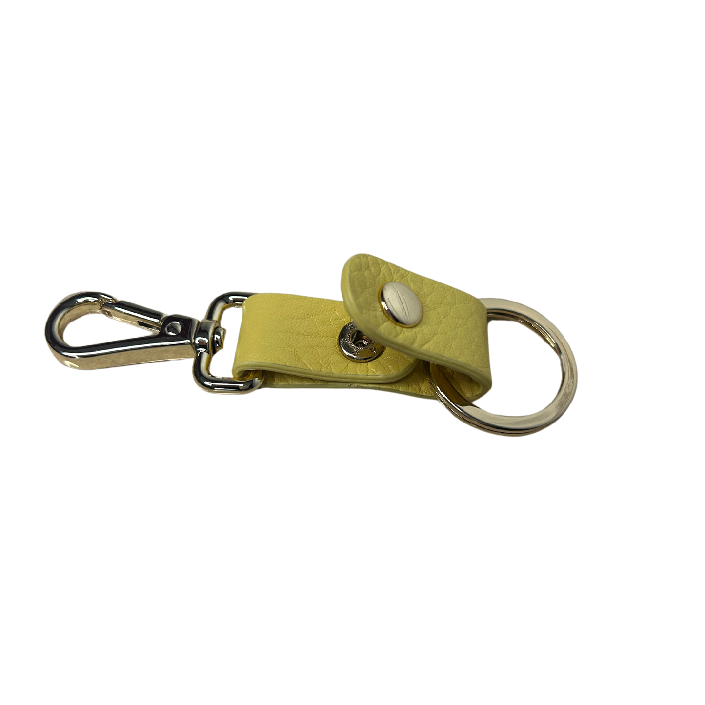 Leather keychain, key ring