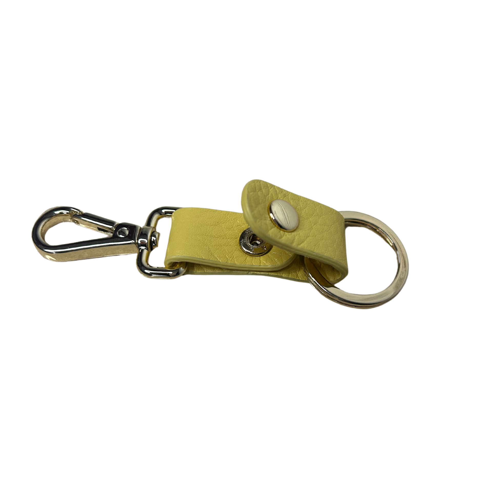 Leather keychain, key ring