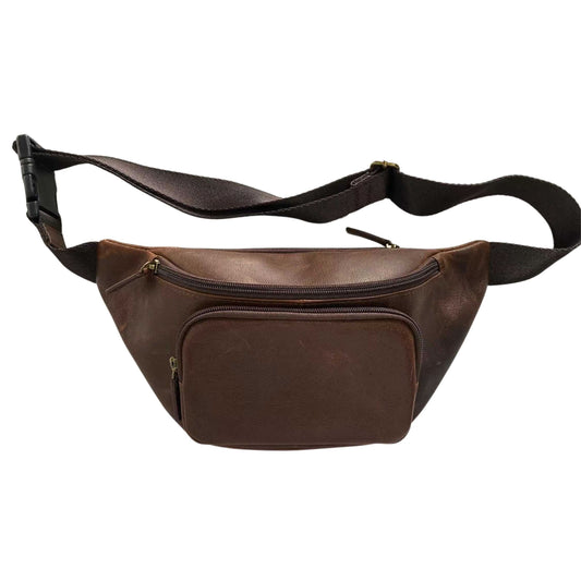 Full Grain Leather Waist pack, MiamiLeathers.com