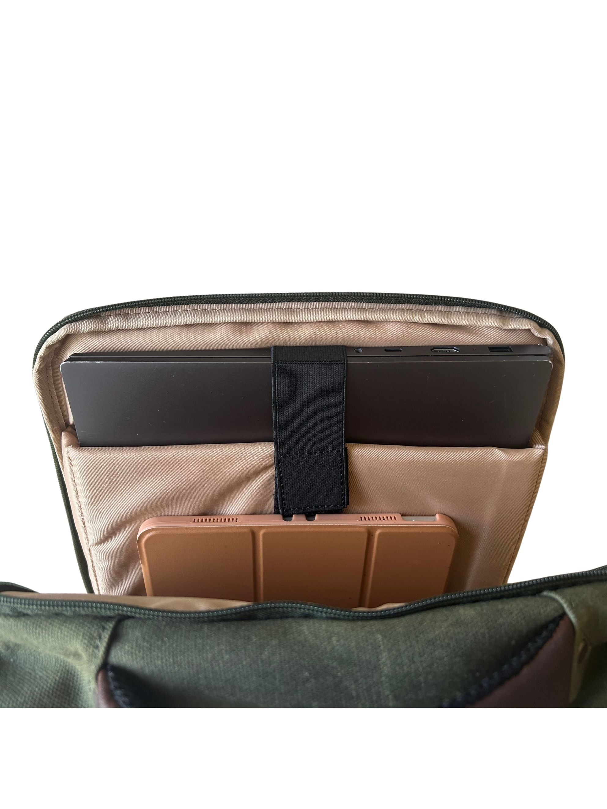 backpack with laptop and ipad compartment Maxwell 16″ Waxed Canvas & Leather for Work & Travel Nike Unisex Heritage Backpack Multiple front pockets carp fishing lure Color:BROWN-SS24013