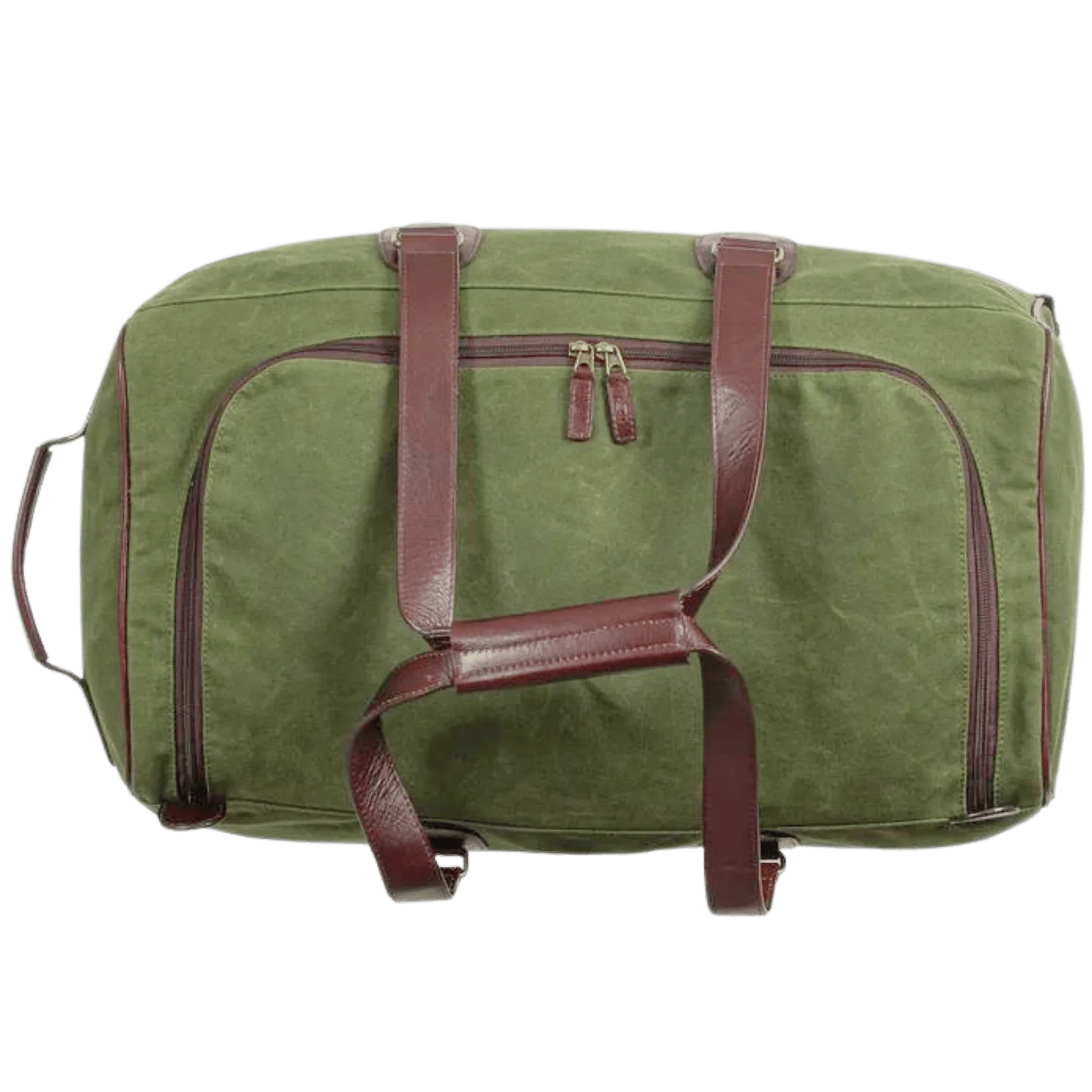 Maxwell Waxed Canvas Rolling Duffel Duffel best seller Best Value Bestseller Business Travel Canvas Leather duffel Leather bag Men's Travel mens travel bag Most Popular rolling duffel bag Top Pick Travel Essentials Waxed Canvas