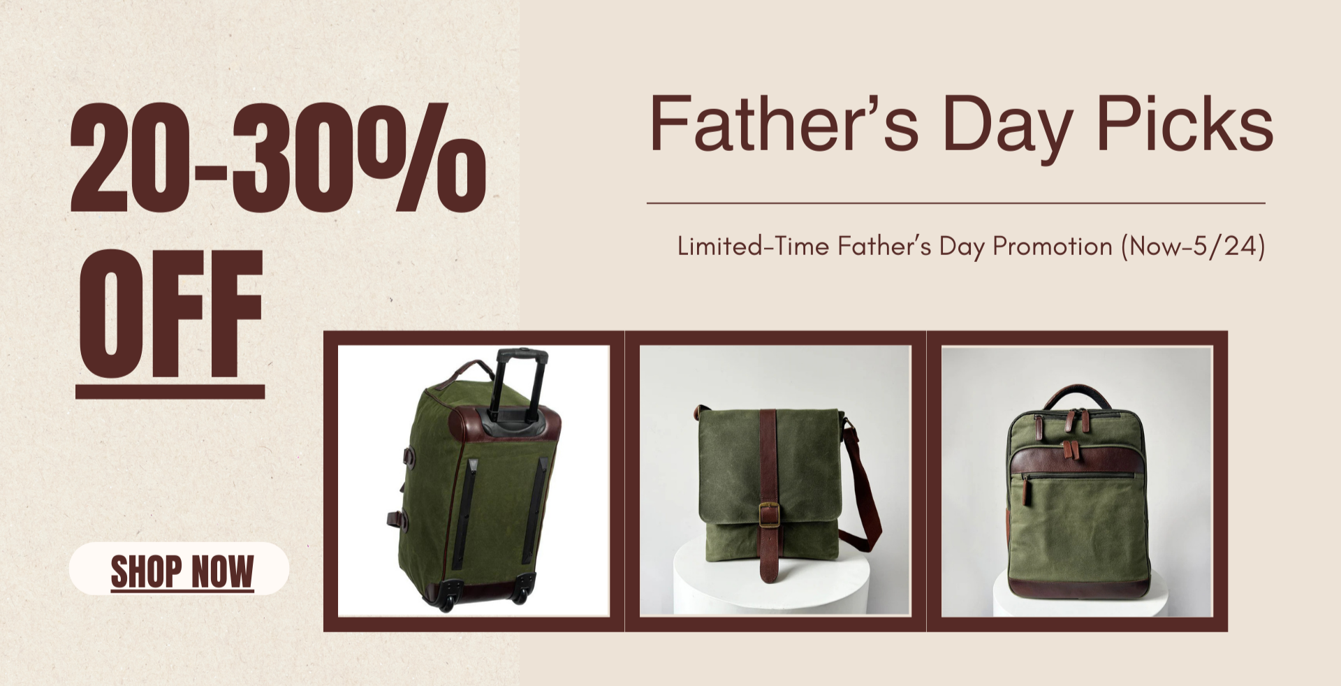 Fathers Day Deal - Mens handbag