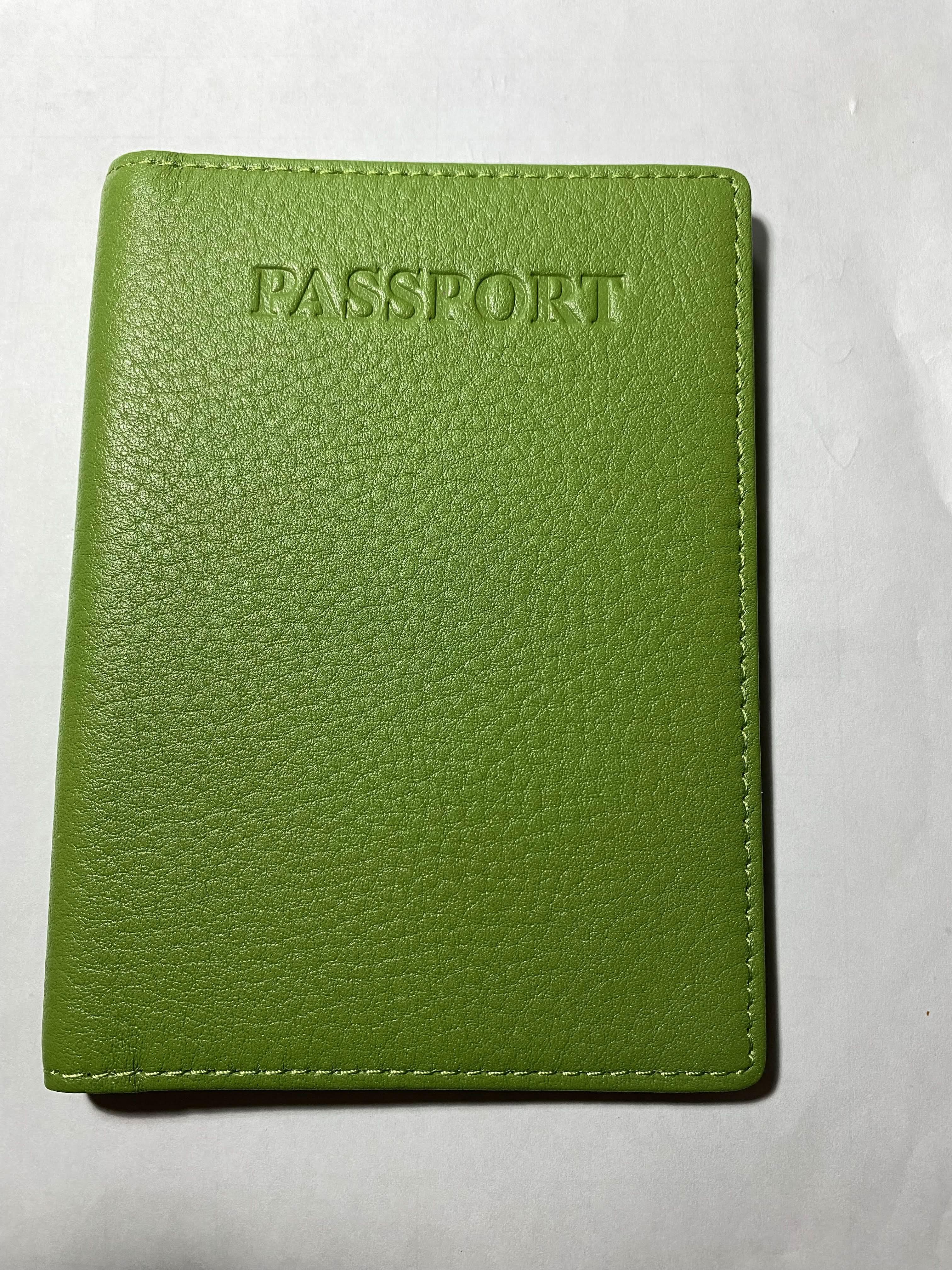 Sophia Full-Grain Leather Passport Cover with Card Slots & ID Window Leather Passport Cover card-slots full-grain-leather Leather leather-passport-cover Passport Passport Cover Sophia Leather travel-accessories vt