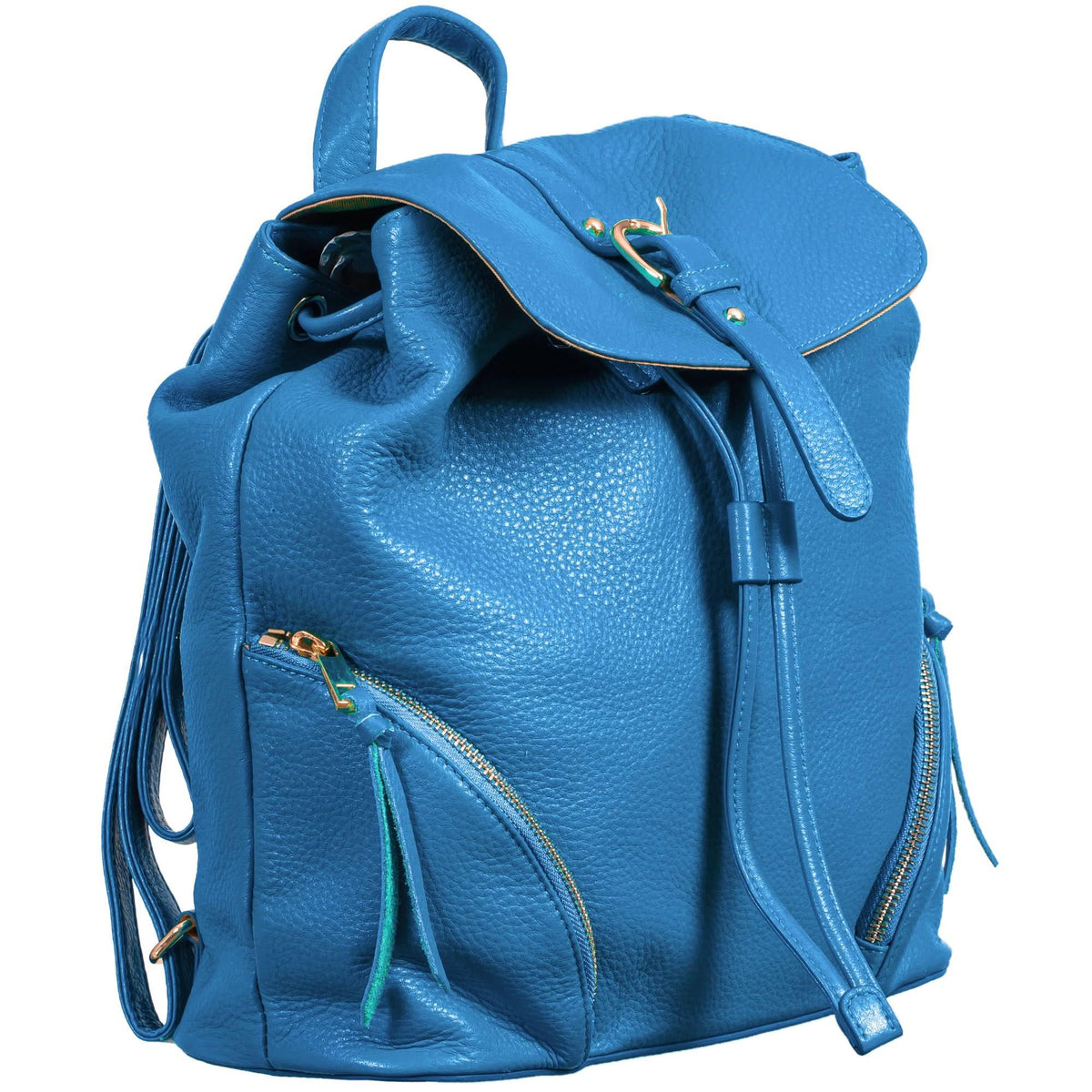Sophia Full-Grain Leather Backpack for Women