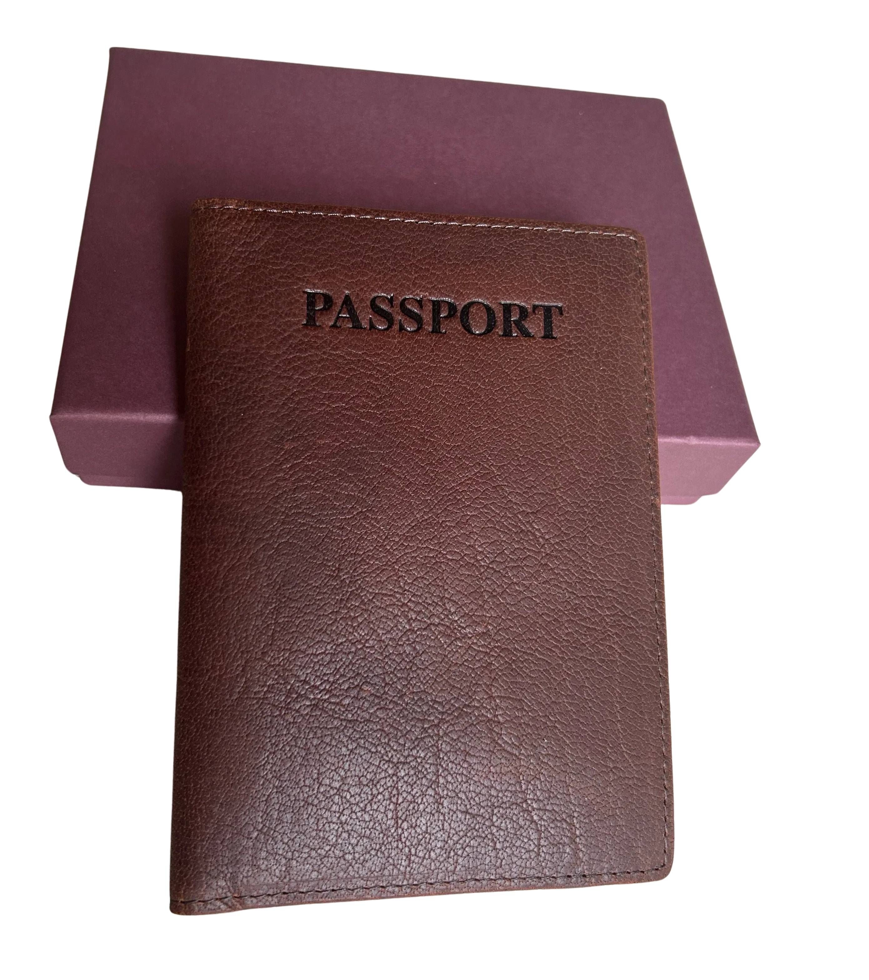Cambridge Men's Travel Essentials - Passport Wallet, Luggage Tag & Phone Bag Set - MiamiLeathers.com